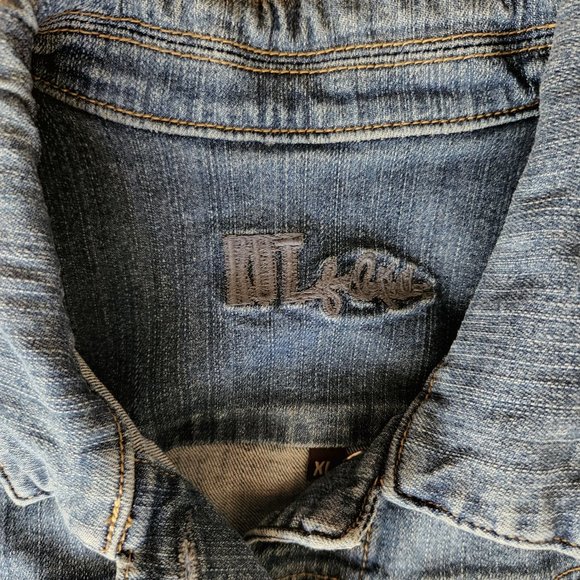 KUT from the Kloth Jean Denim Jacket size XL fits L 10 - Picture 9 of 17